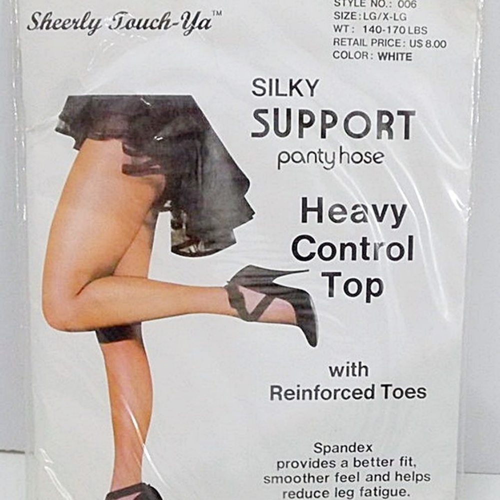 Sheerly Touch-Ya Pantyhose Silky Control Support